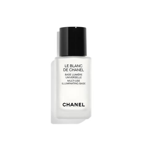 base de maquillage chanel le blanc